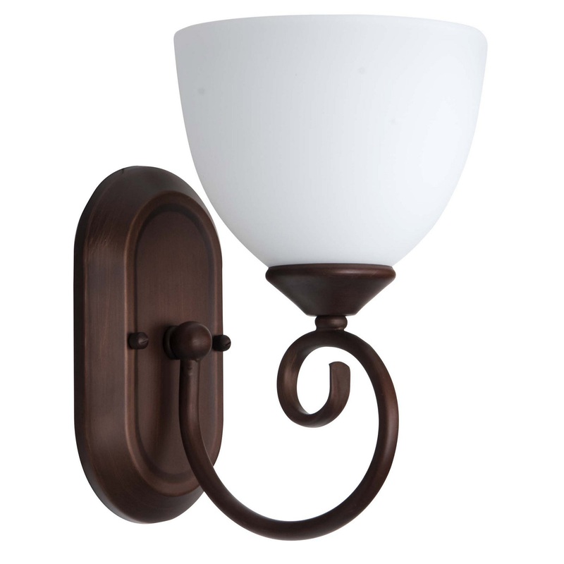 Raleigh One Light Wall Sconce in Oiled Bronze