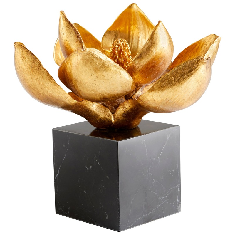 Sculpture in Gold And Black