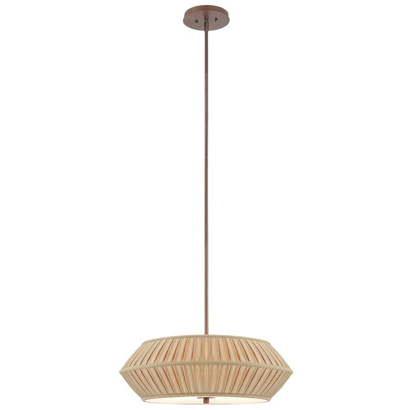 Sunrise Four Light Pendant in Classic Bronze