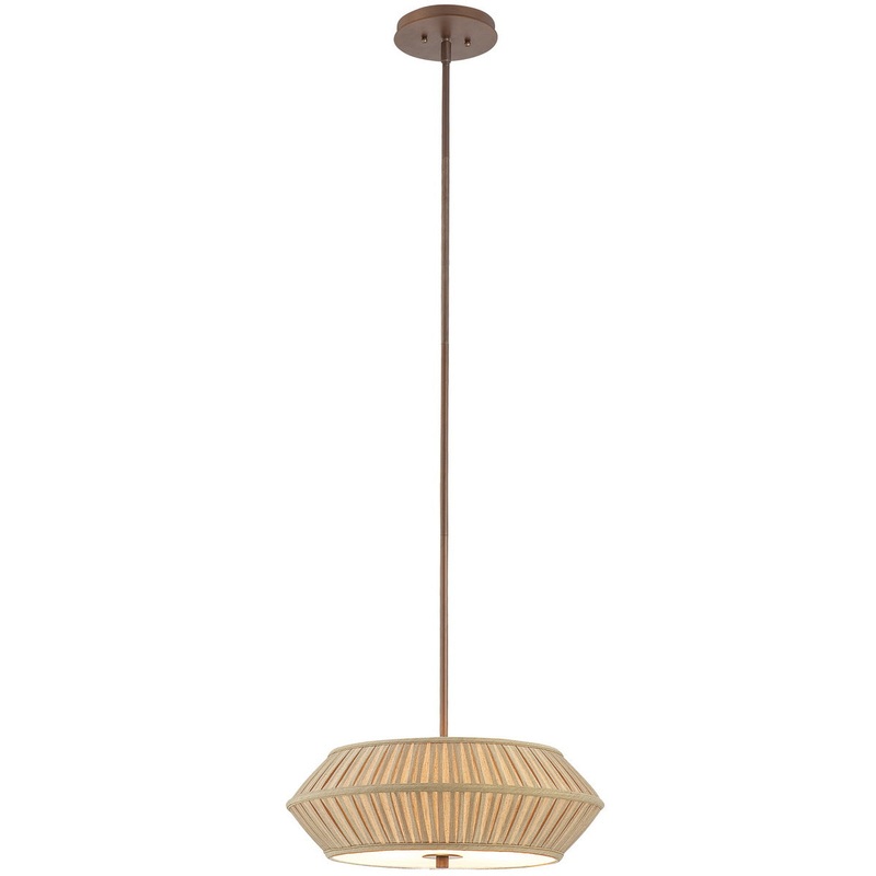 Sunrise Three Light Pendant in Classic Bronze
