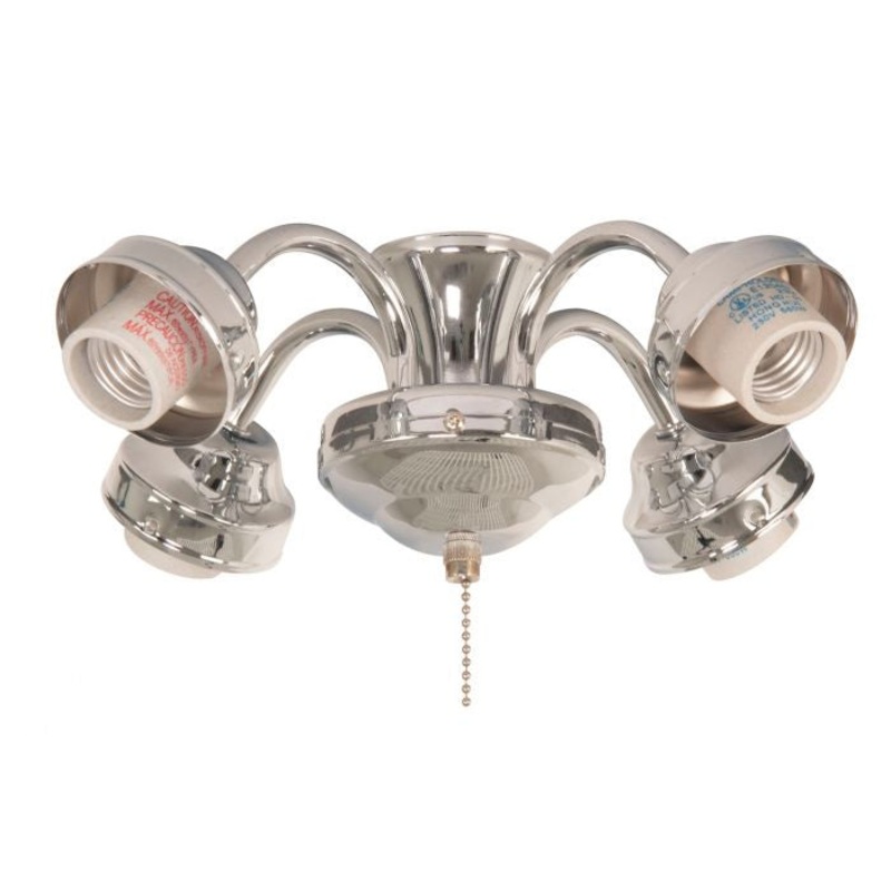Universal Four Light Fitter in Chrome