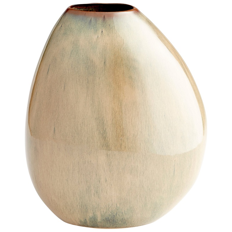 Vase in Olive Glaze
