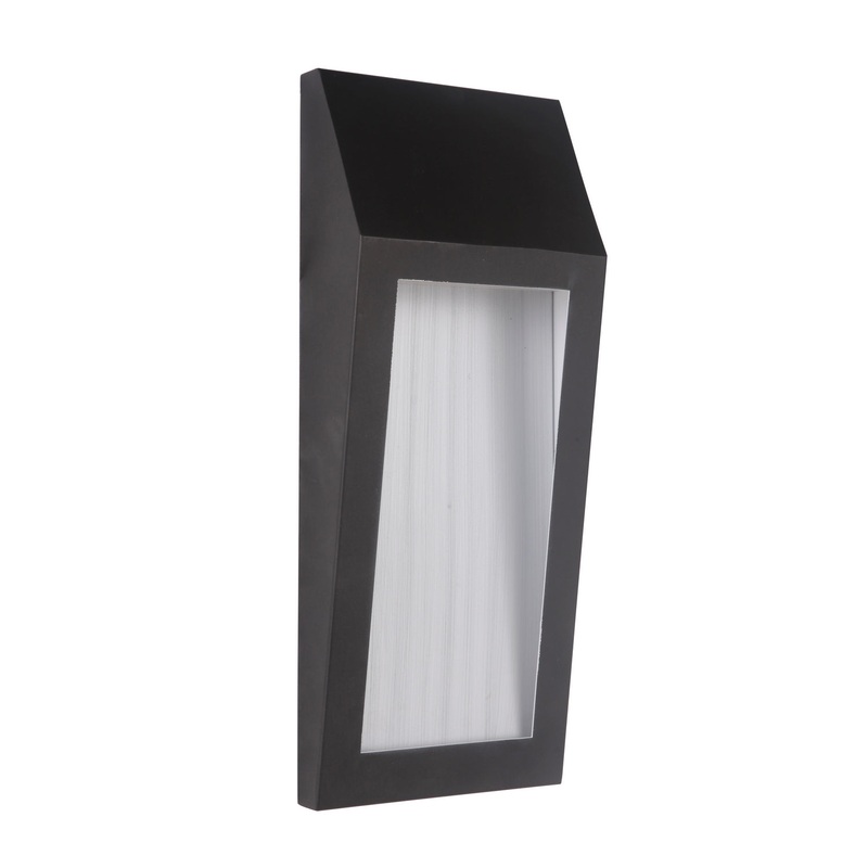 Wedge LED Pocket Sconce in Oiled Bronze Outdoor