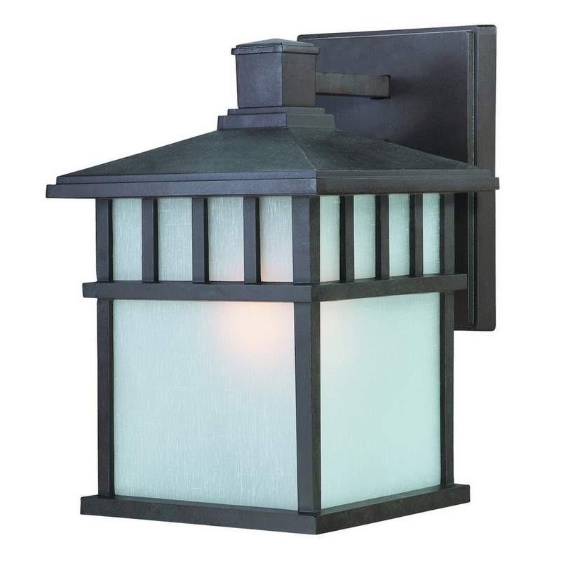 Barton One Light Wall Sconce in Olde World Iron