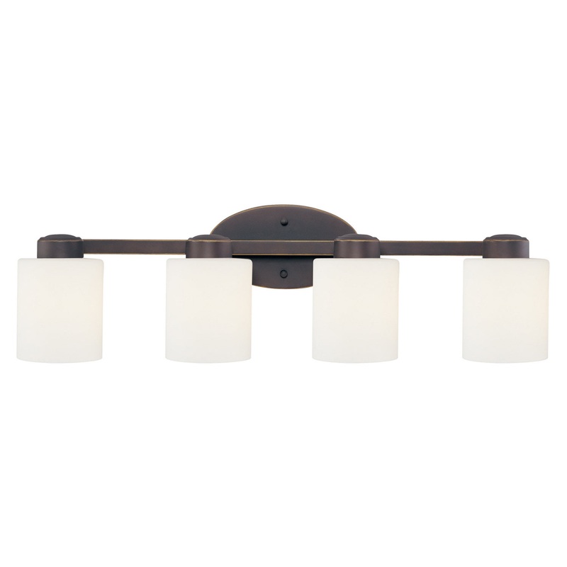 Brookings Four Light Bath in Bolivian Bronze