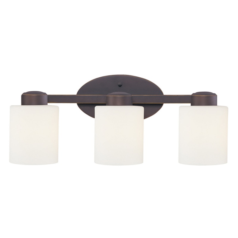 Brookings Three Light Bath in Bolivian Bronze