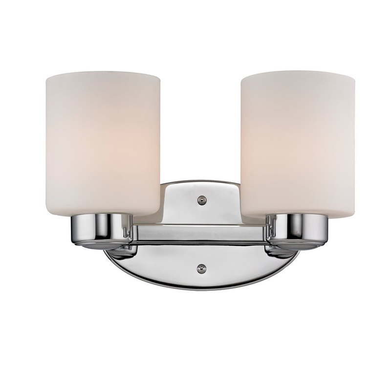 Brookings Two Light Bath in Chrome