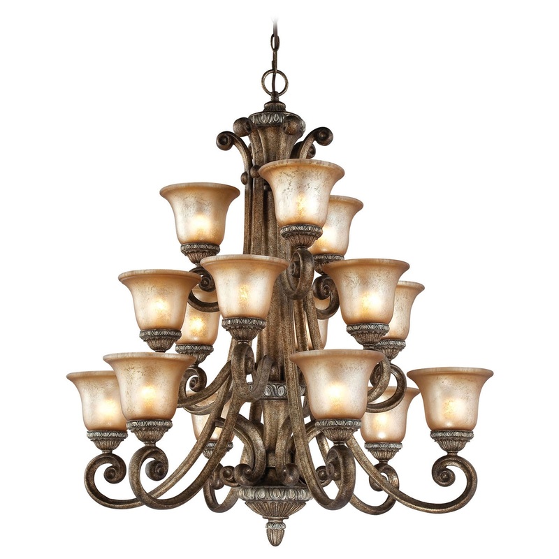 Carlyle 15 Light Chandelier in Verona