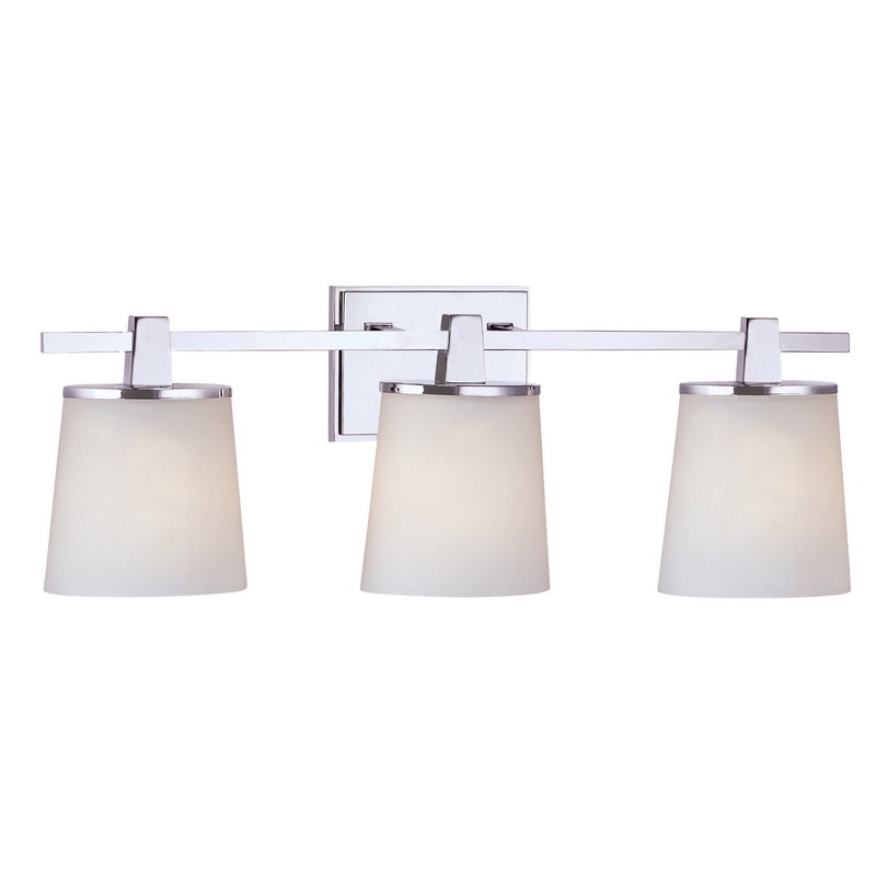 Ellipse Three Light Bath in Chrome