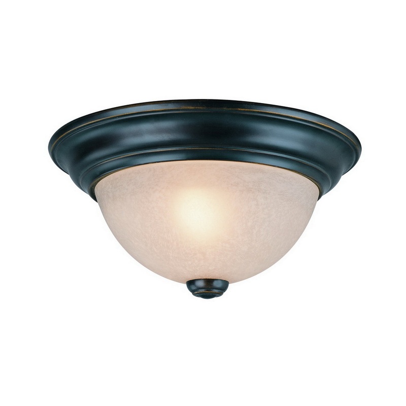 Fireside One Light Flushmount in Bolivian