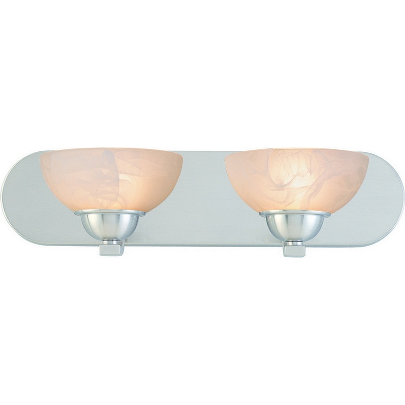 Fireside Satin Nickel 2Lt Bath in Satin Nickel