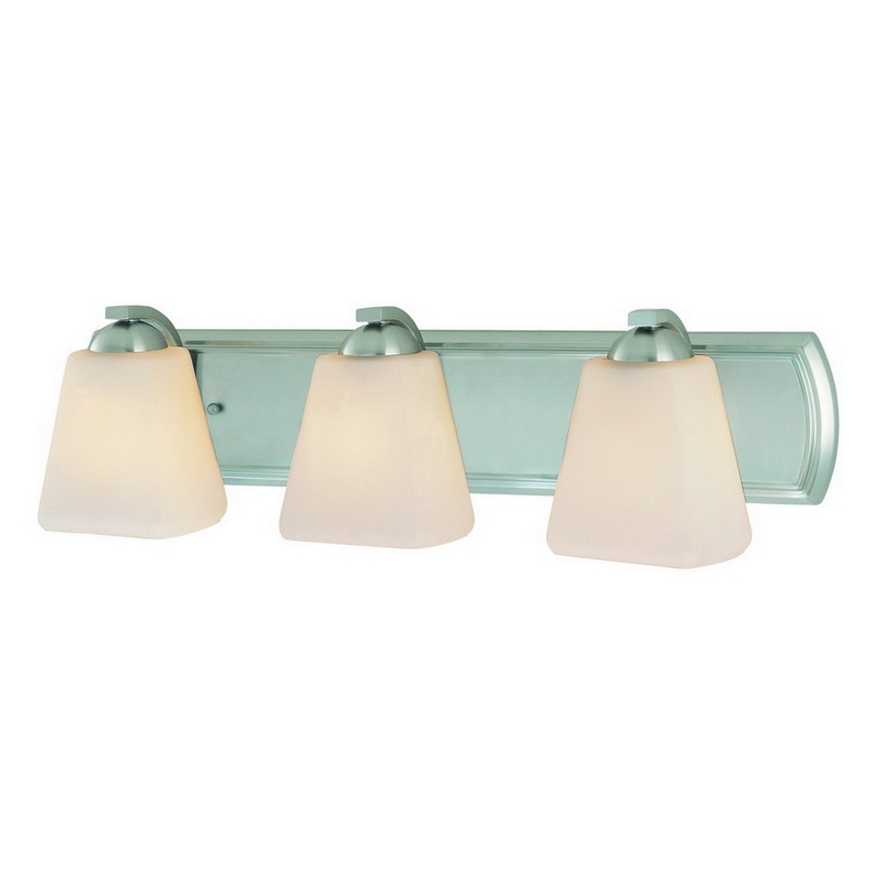 Hammond Three Light Bath in Satin Nickel
