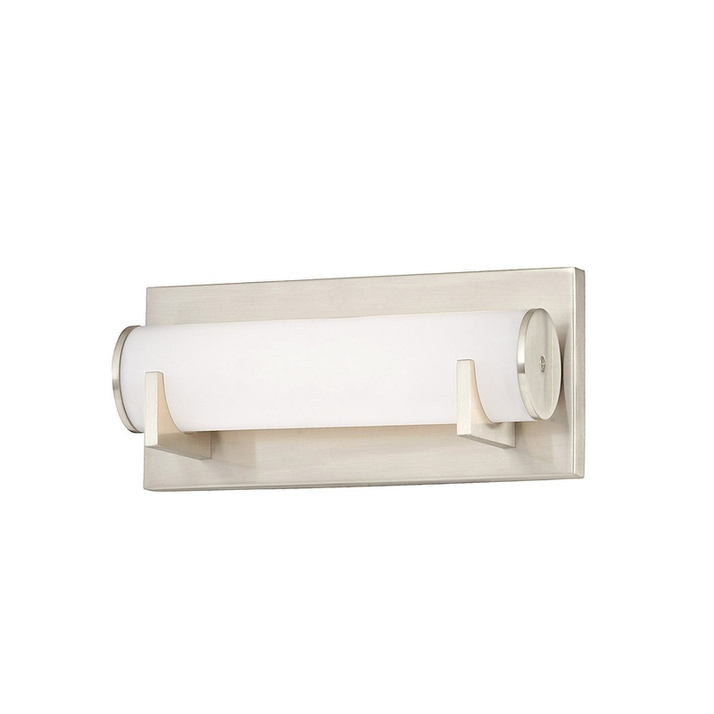 Madison LED Bath in Satin Nickel