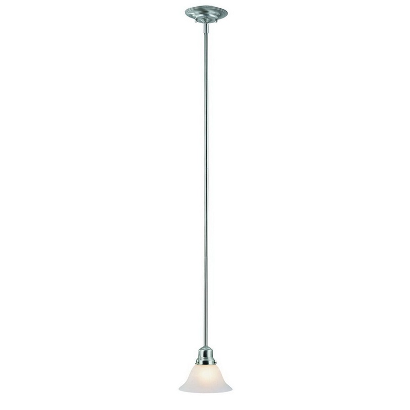 Mill Creek Mini pendant in Satin Nickel
