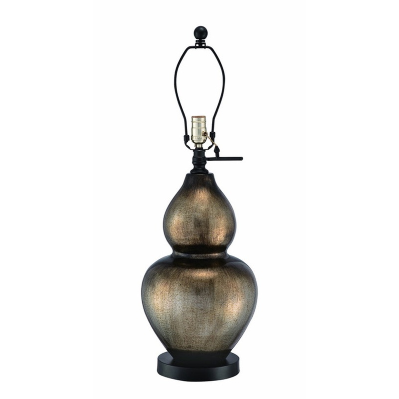 Mix and Match One Light Table Lamp in Medallion