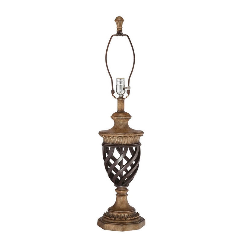 Mix and Match One Light Table Lamp in Olde World Iron/Yuma