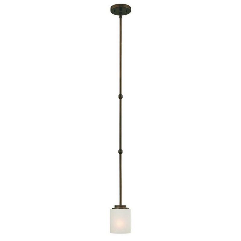 Multnomah One Light Mini Pendant in Heirloom Bronze