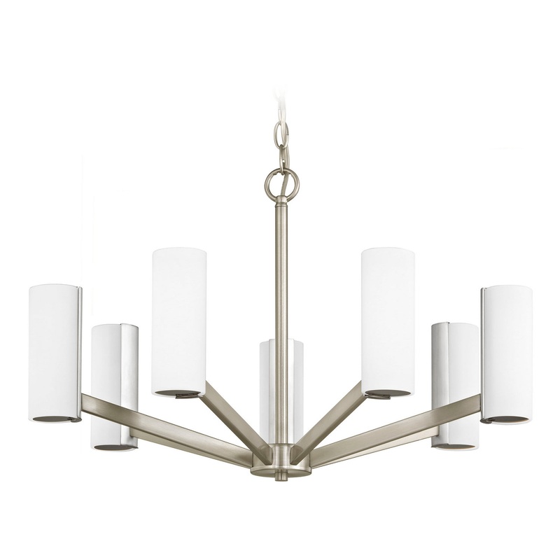 Radiance LED Chandelier in Satin Nickel