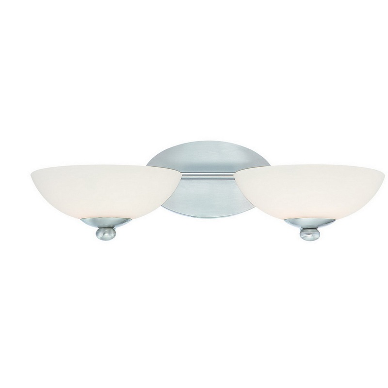 Rainier Two Light Bath in Satin Nickel
