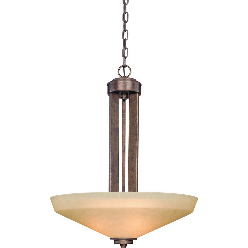 Sherwood Three Light Pendant in Sienna