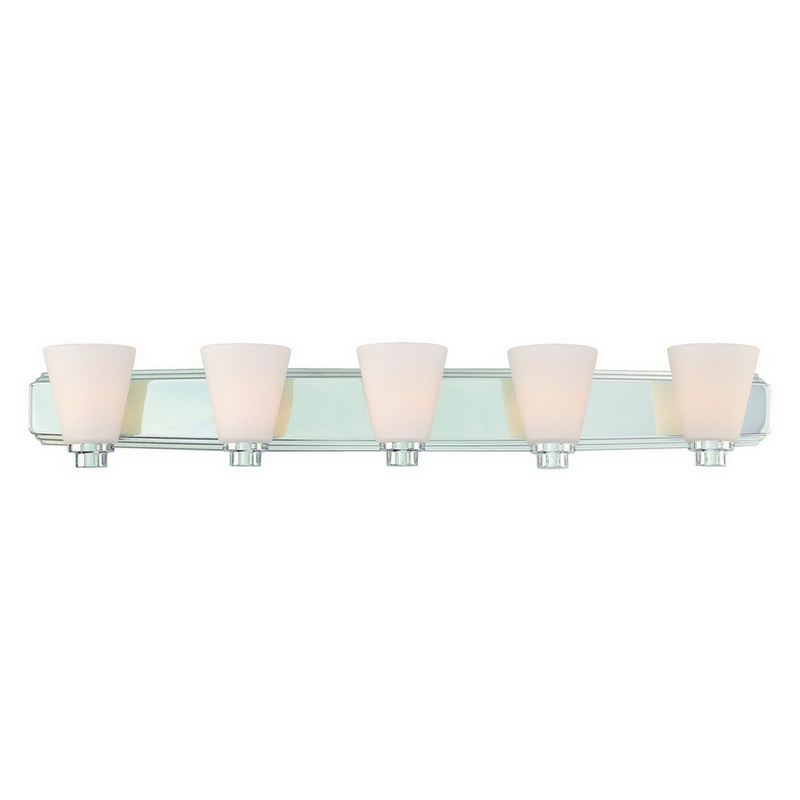 Southport Five Light Bath in Chrome