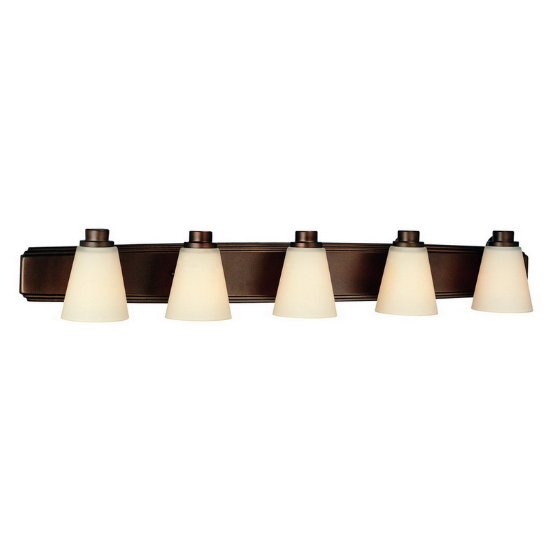 Southport Five Light Bath in Heirloom Bronze