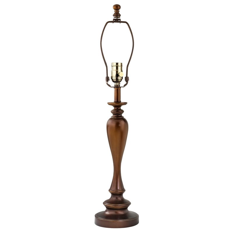 Table Lamp One Light Table Lamp in Antique Bronze