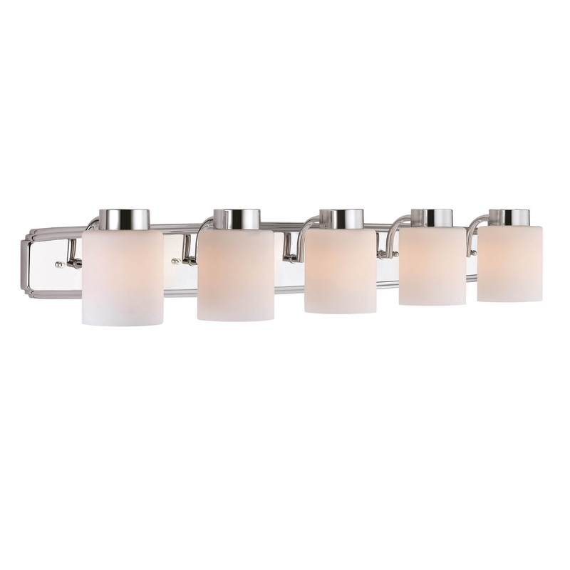 Westport Five Light Bath Bar in Chrome