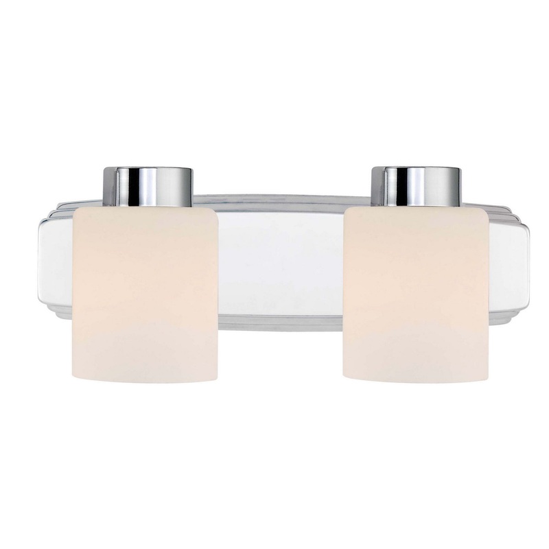 Westport Two Light Bath Bar in Chrome