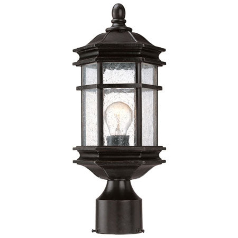 Barlow One Light Post Mount in Winchester