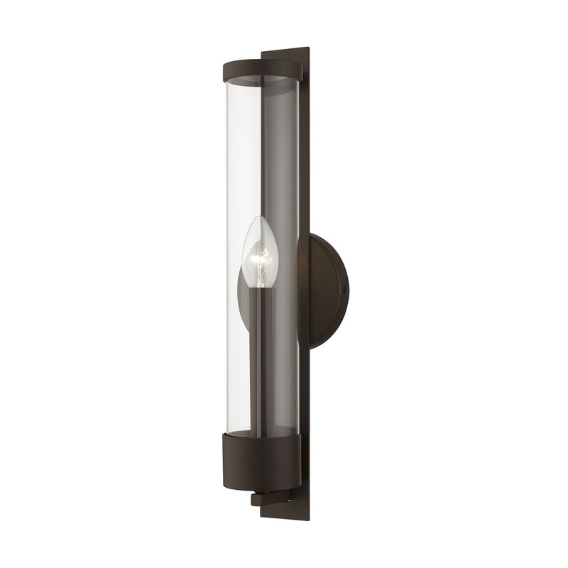 Castleton One Light Wall Sconce in Bronze