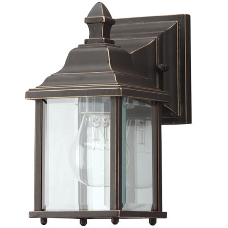 Charleston One Light Wall Sconce in Antique Bronze