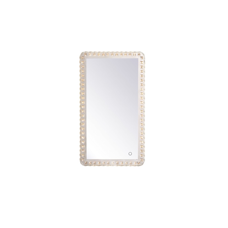 Evelyn LED Mirror in Chrome