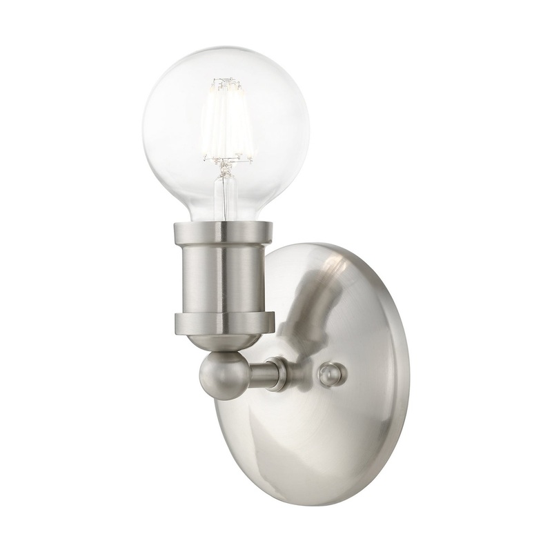 Lansdale One Light Vanity Sconce in Brushed Nickel