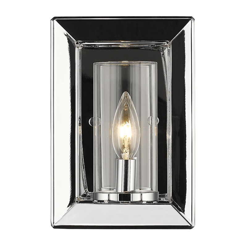 Smyth One Light Wall Sconce in Chrome