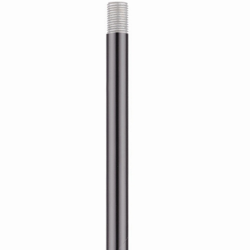 12`` Rod Extension Stem Extension Rod in Black Chrome