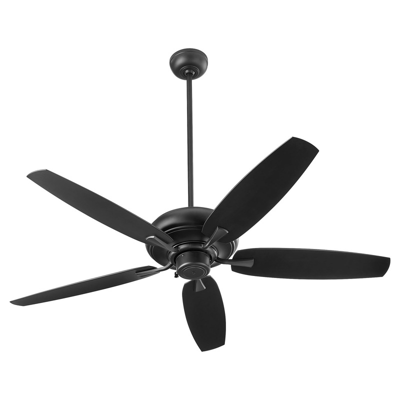 Apex Patio 56``Ceiling Fan in Matte Black