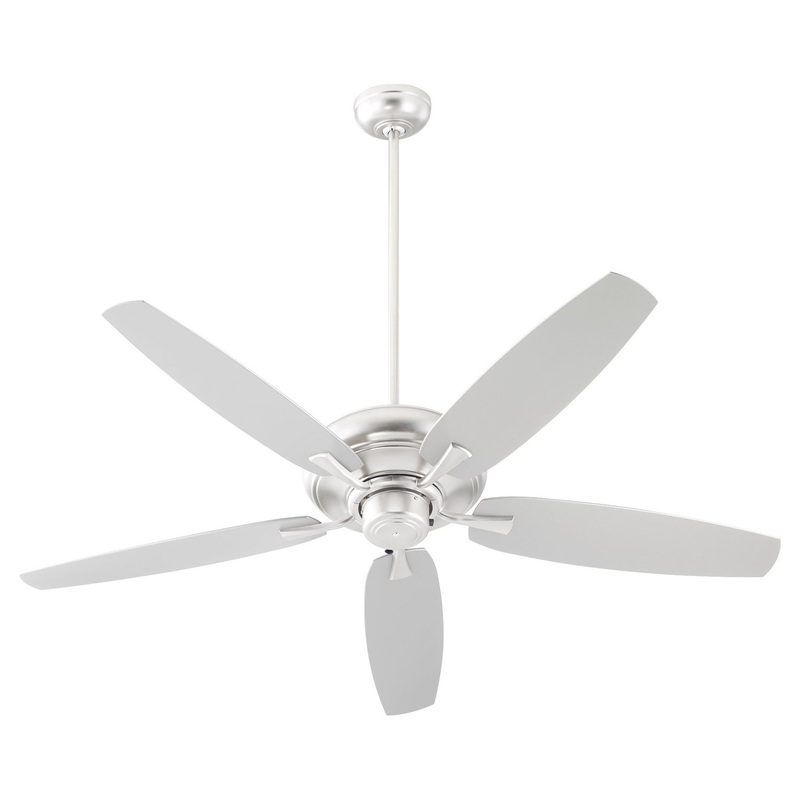 Apex Patio 56``Ceiling Fan in Satin Nickel