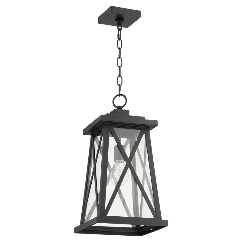 Artesno One Light Pendant in Textured Black
