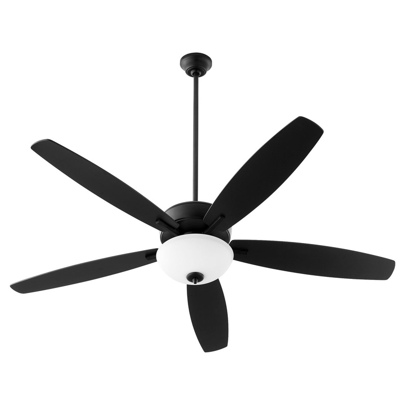 Breeze Patio 60``Patio Fan in Textured Black
