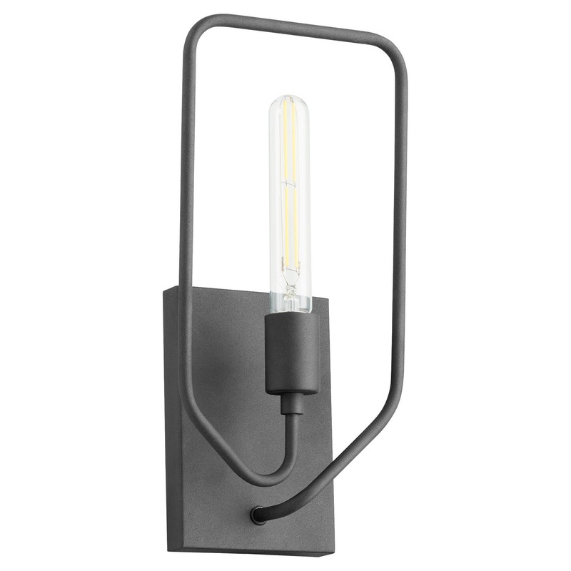 Howe One Light Wall Mount in Noir