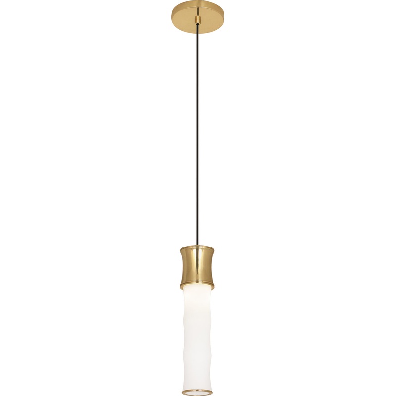 Jonathan Adler Meurice LED Pendant in Modern Brass