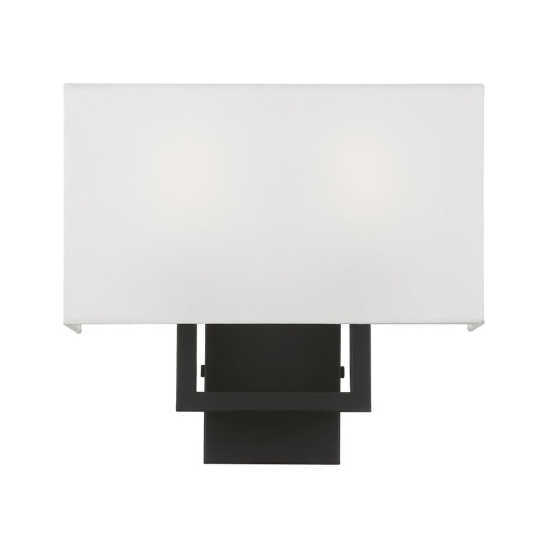Pierson Two Light Wall Sconce in Black