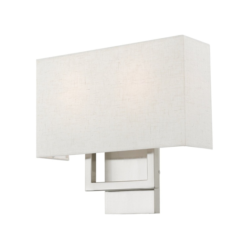 Pierson Two Light Wall Sconce in Brushed Nickel