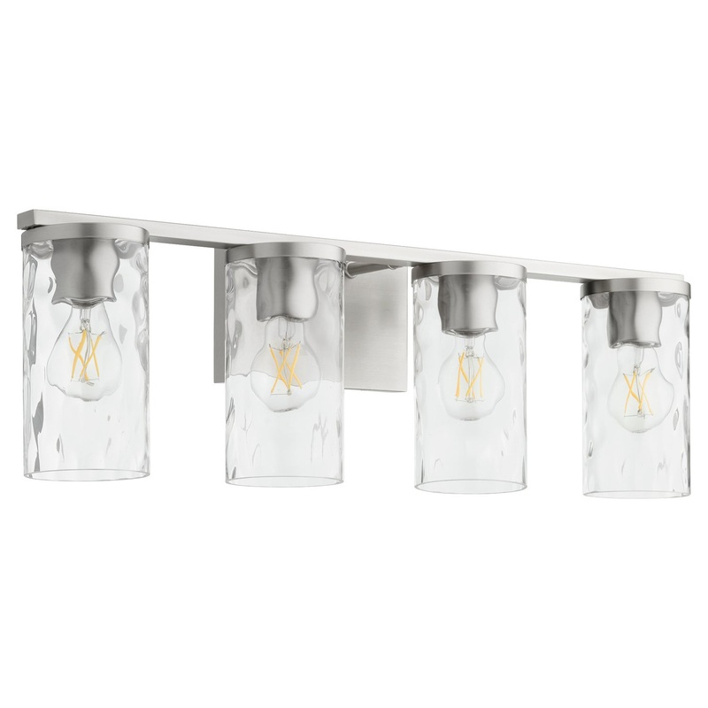 Steinway Four Light Vanity in Satin Nickel