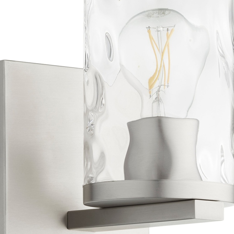 Steinway One Light Wall Mount in Satin Nickel