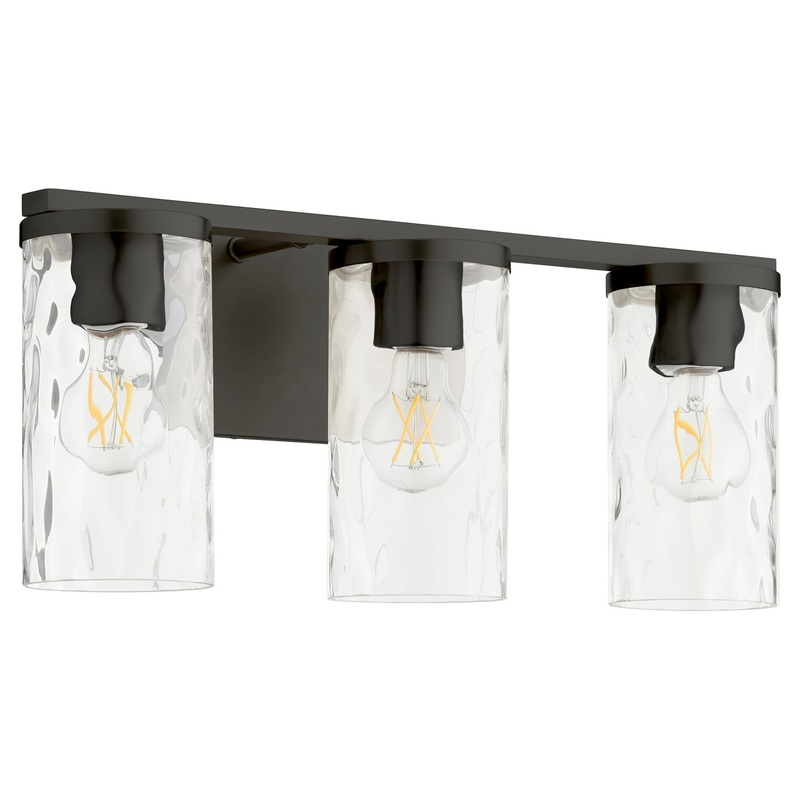Steinway Three Light Vanity in Matte Black