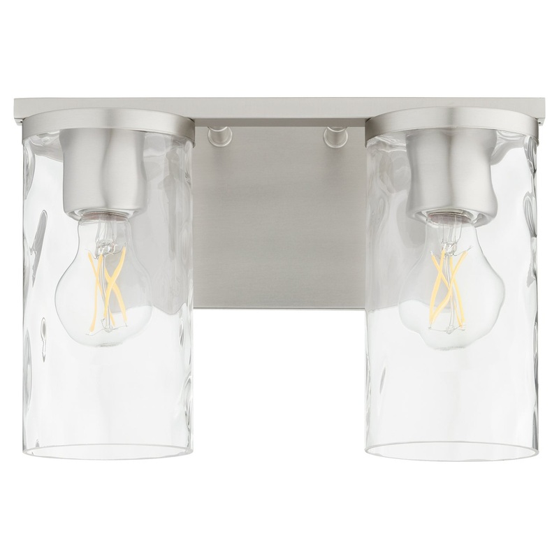 Steinway Two Light Vanity in Satin Nickel