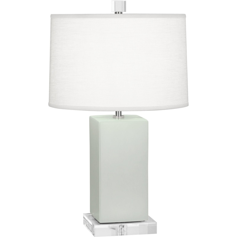 Harvey One Light Accent Lamp in Matte Celadon Glazed