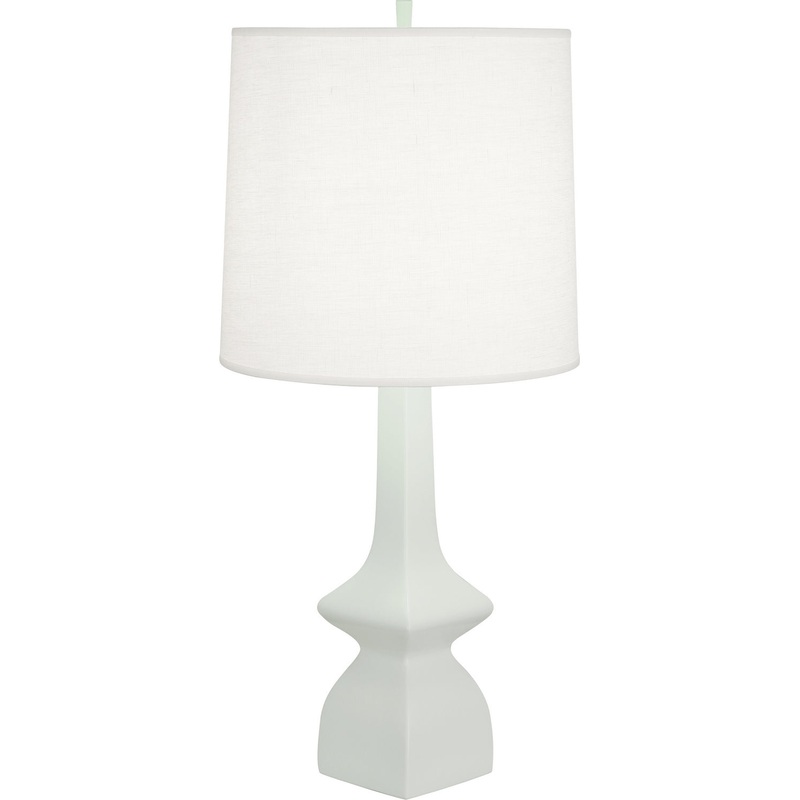 Jasmine One Light Table Lamp in MATTE CELADON GLAZED